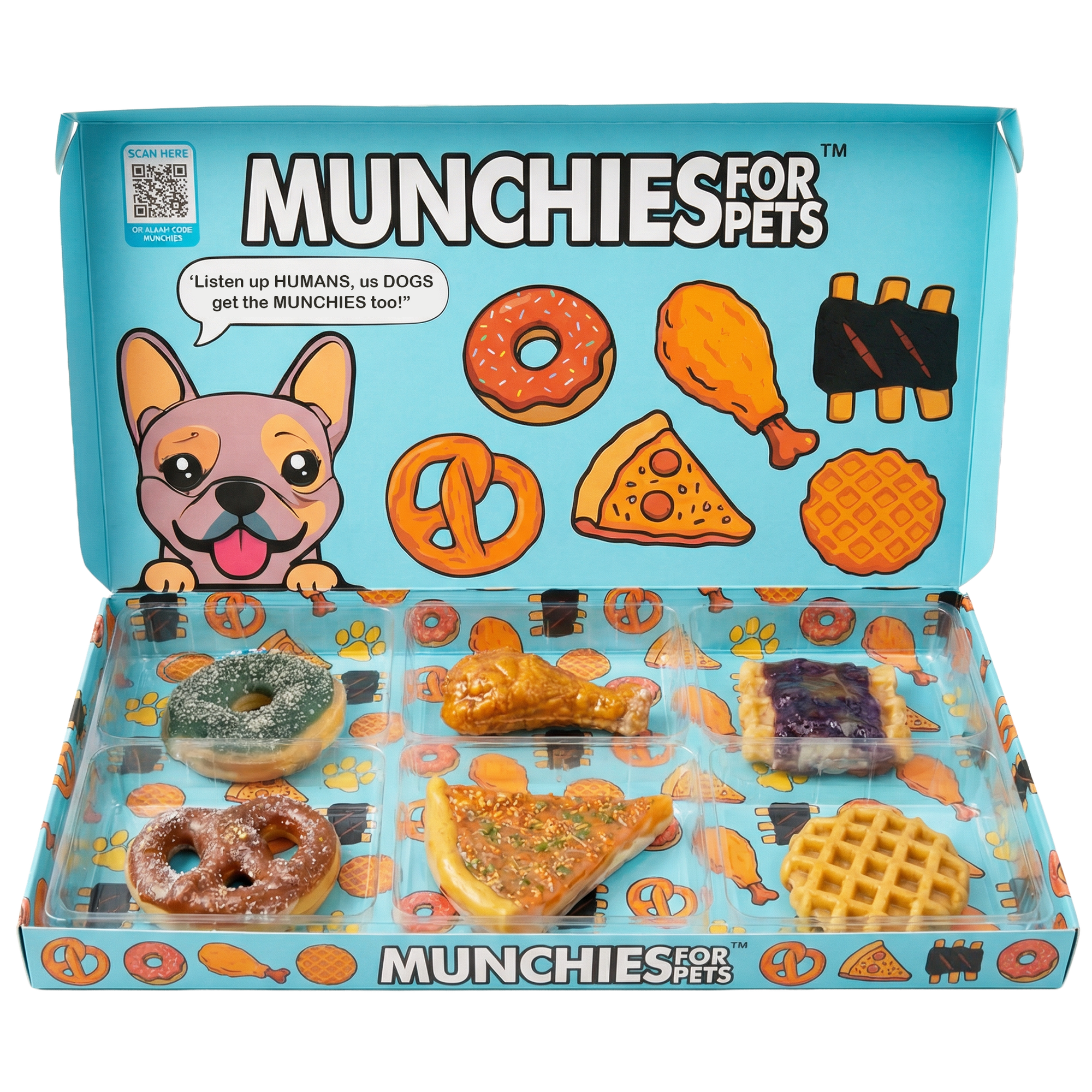 The Munchies Box - 6 Assorted Treats