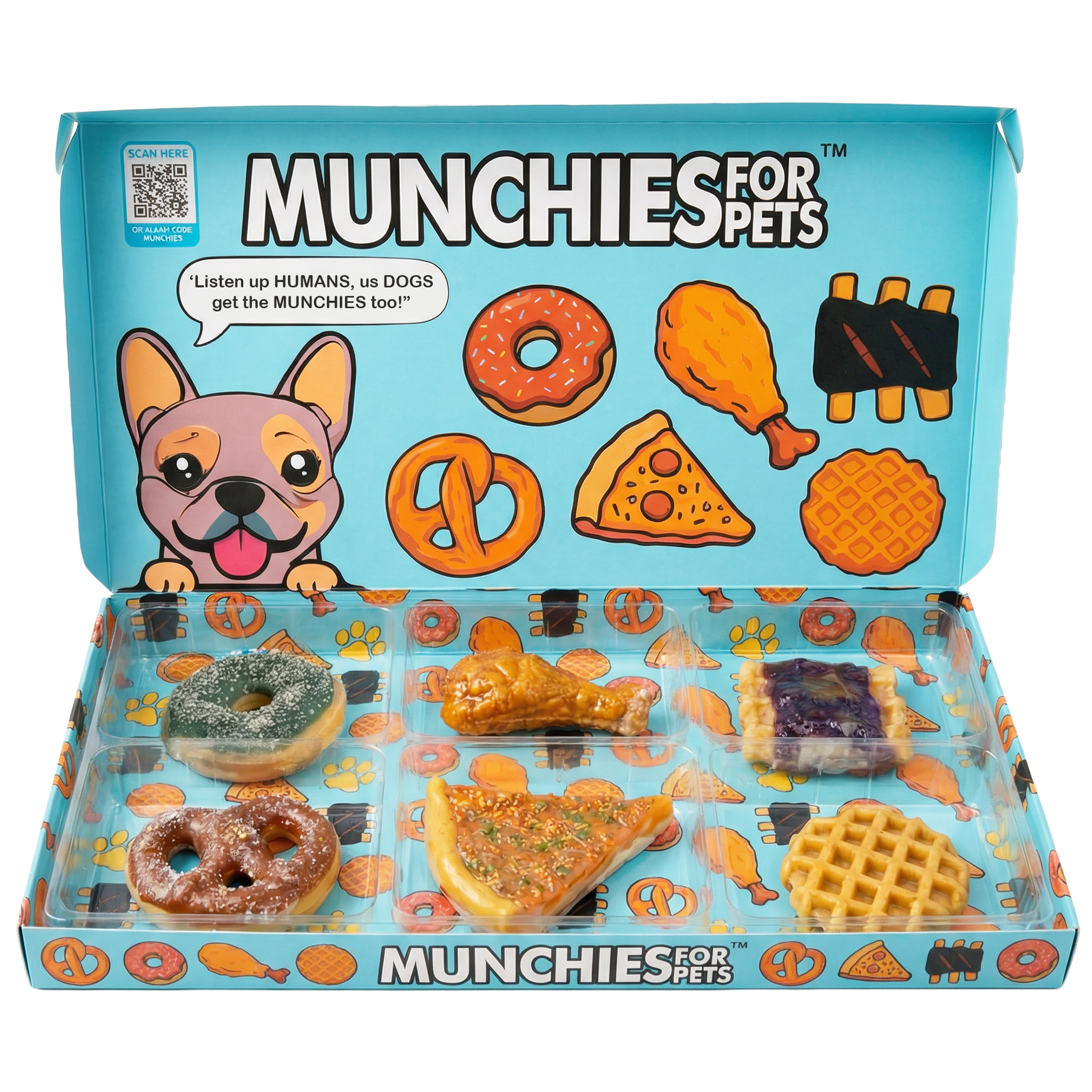 The Munchies Box - 6 Assorted Treats
